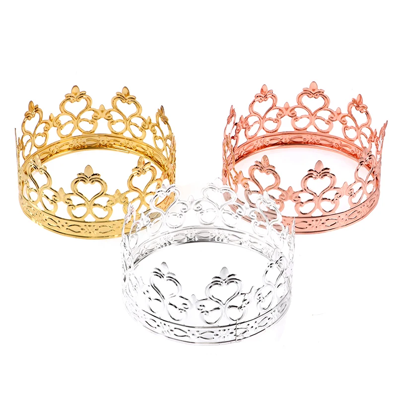 1PC Tiara Gold Color Crown Cake Topper Decoration Decorative Elegant Wedding Cake Princess Birthday Decoratio Party Supplies
1PC Tiara Gold Color Crown Cake Topper Decoration Decorative Elegant Wedding Cake Princess Birthday Decoratio Party Supplies
