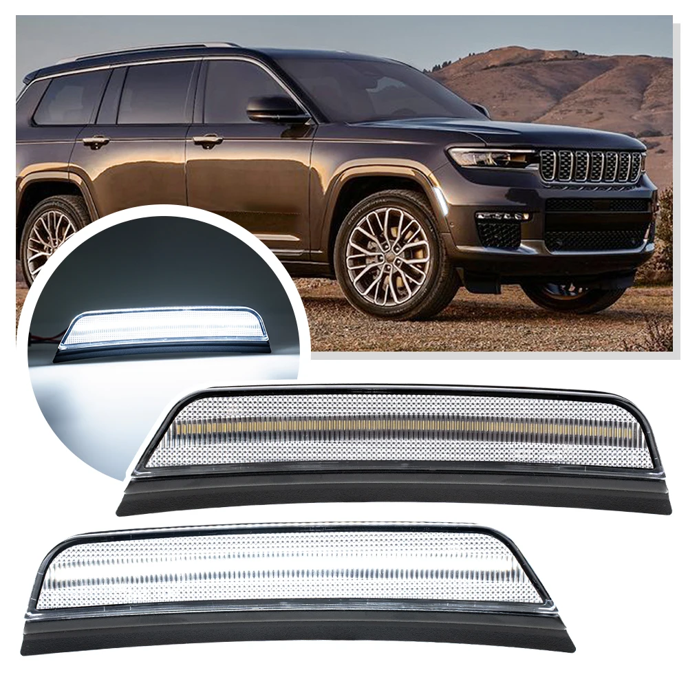 2X боковые габаритные огни переднего колеса для Jeep Grand Cherokee L WL 2021 2022 2023 2024, аксессуары для указателей поворота
2X боковые габаритные огни переднего колеса для Jeep Grand Cherokee L WL 2021 2022 2023 2024, аксессуары для указателей поворота