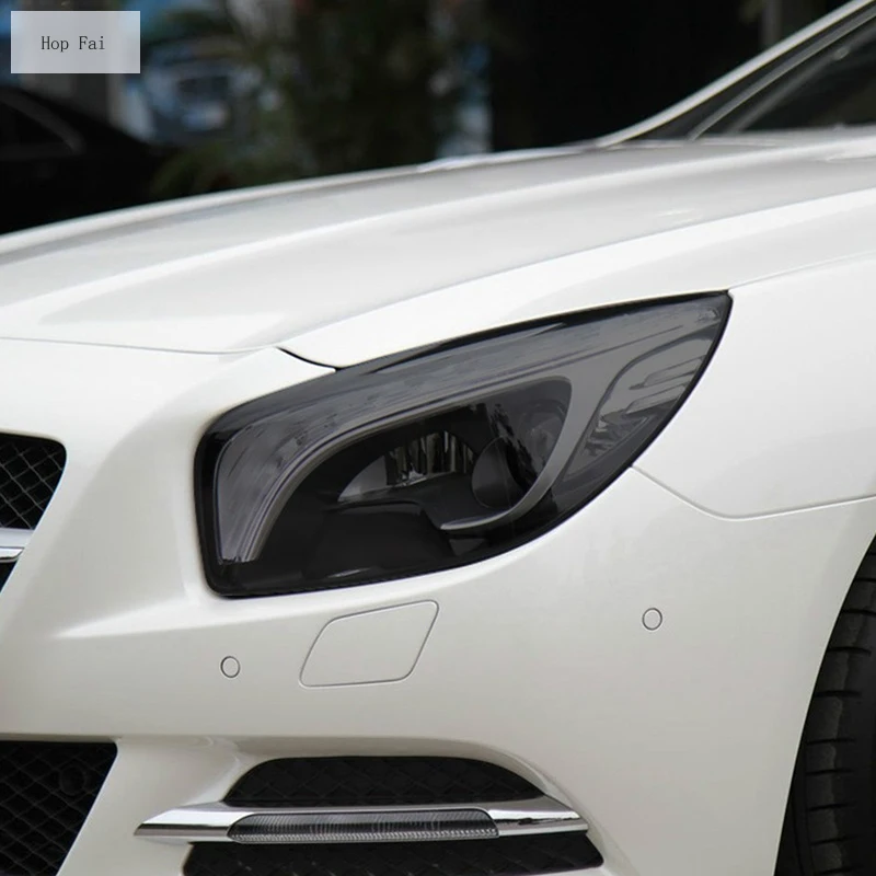 2 Pcs Car Headlight Protective Film Transparent Black TPU Sticker For Mercedes Benz SL Class R231 2013-2016 AMG Accessories
2 Pcs Car Headlight Protective Film Transparent Black TPU Sticker For Mercedes Benz SL Class R231 2013-2016 AMG Accessories