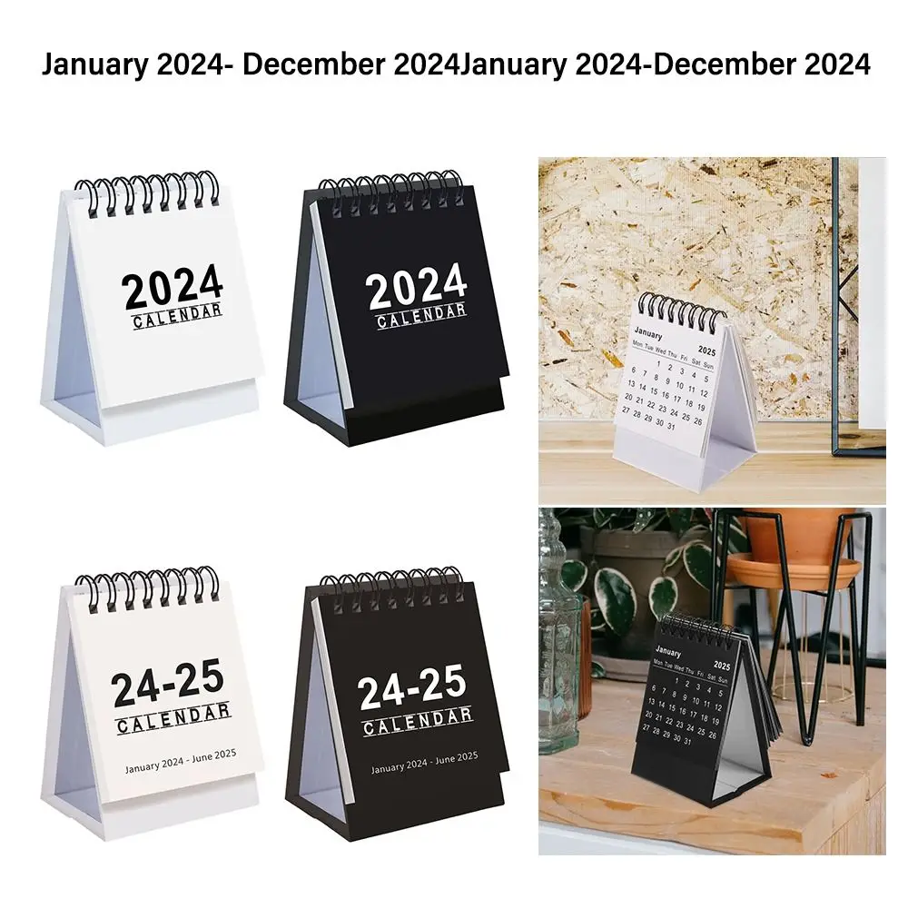 Paper Coil Calendars Portable Memo Delicate 2024 2025 Calendar for Home Office School Supplies
Paper Coil Calendars Portable Memo Delicate 2024 2025 Calendar for Home Office School Supplies
