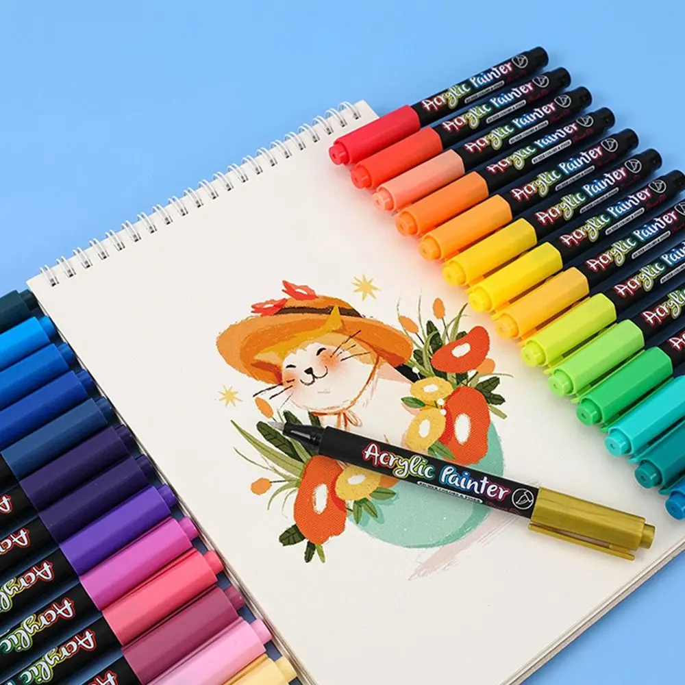 Durable Classical Colorful Art Drawing Pen Set No Odor Acrylic Paint Pencil Portable Painter Birthday Gifts
Durable Classical Colorful Art Drawing Pen Set No Odor Acrylic Paint Pencil Portable Painter Birthday Gifts