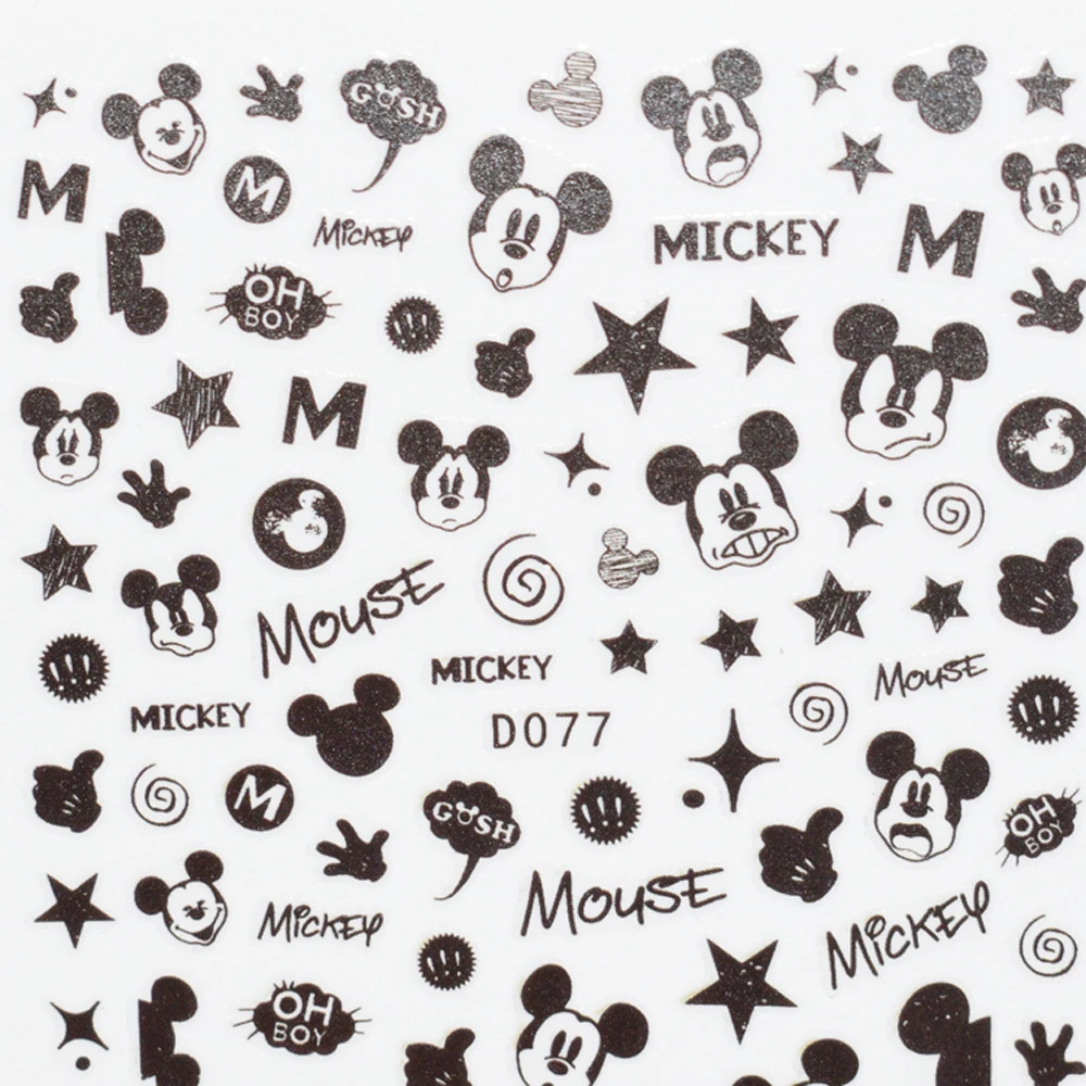 1PCS 3D Mickey Nail Art Sticker DIY Cartoon Character Self Adhesive Nail Slider Disney Collection Nail Art Decorative Decal
1PCS 3D Mickey Nail Art Sticker DIY Cartoon Character Self Adhesive Nail Slider Disney Collection Nail Art Decorative Decal