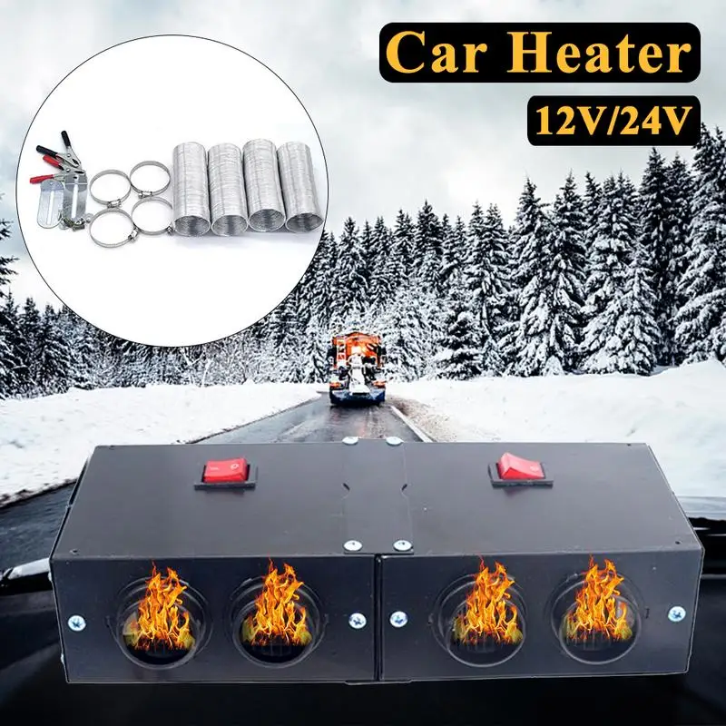 4-Port Car Heater Defroster And Air Conditioner 12-24V Electric Heater Auto Plumbing Air Conditioner Mist Eliminator Heater
4-Port Car Heater Defroster And Air Conditioner 12-24V Electric Heater Auto Plumbing Air Conditioner Mist Eliminator Heater
