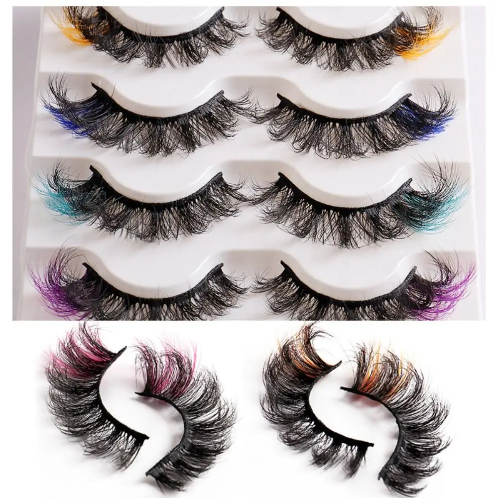 Full Strip Lashes Colored Lashes Makeup Tool Soft Colorful Eyelashes Fake Eyelashes 3D Mink Lashes Lashes Extension
Full Strip Lashes Colored Lashes Makeup Tool Soft Colorful Eyelashes Fake Eyelashes 3D Mink Lashes Lashes Extension