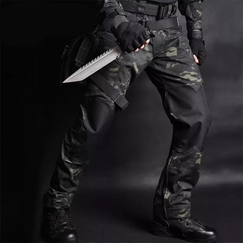 

Sweatpants Loose Work Casual Trousers Joggers pantalones tacticos CP Jogger Tactical Pants Camouflage Military Cargo