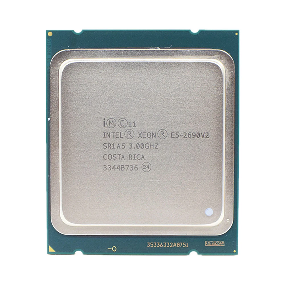 Intel E5 2690 v2 Processor SR1A5 3.0Ghz 10 Core 25MB Socket LGA 2011 Xeon CPU
Intel E5 2690 v2 Processor SR1A5 3.0Ghz 10 Core 25MB Socket LGA 2011 Xeon CPU