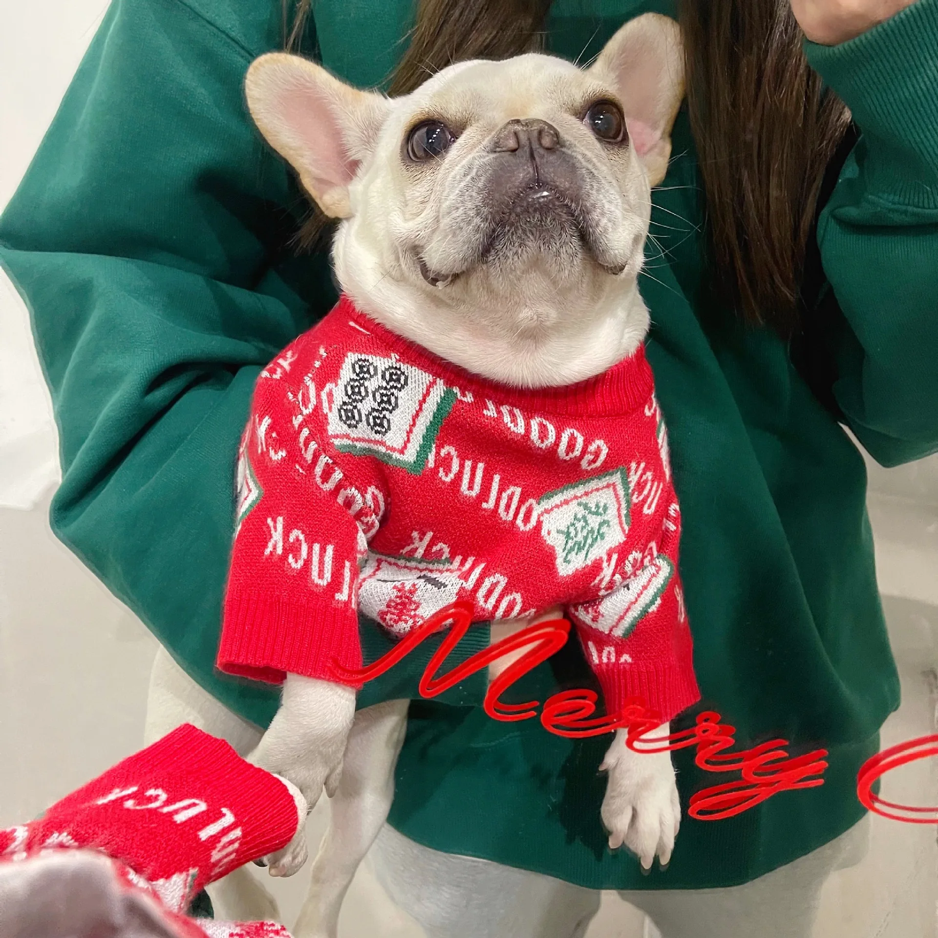 Designer Winter Dog Sweatshirt Clothes Suitable for Small and Medium Sized Dogs, Chihuahua French Bulldog Warm Mahjong Sweater
Designer Winter Dog Sweatshirt Clothes Suitable for Small and Medium Sized Dogs, Chihuahua French Bulldog Warm Mahjong Sweater