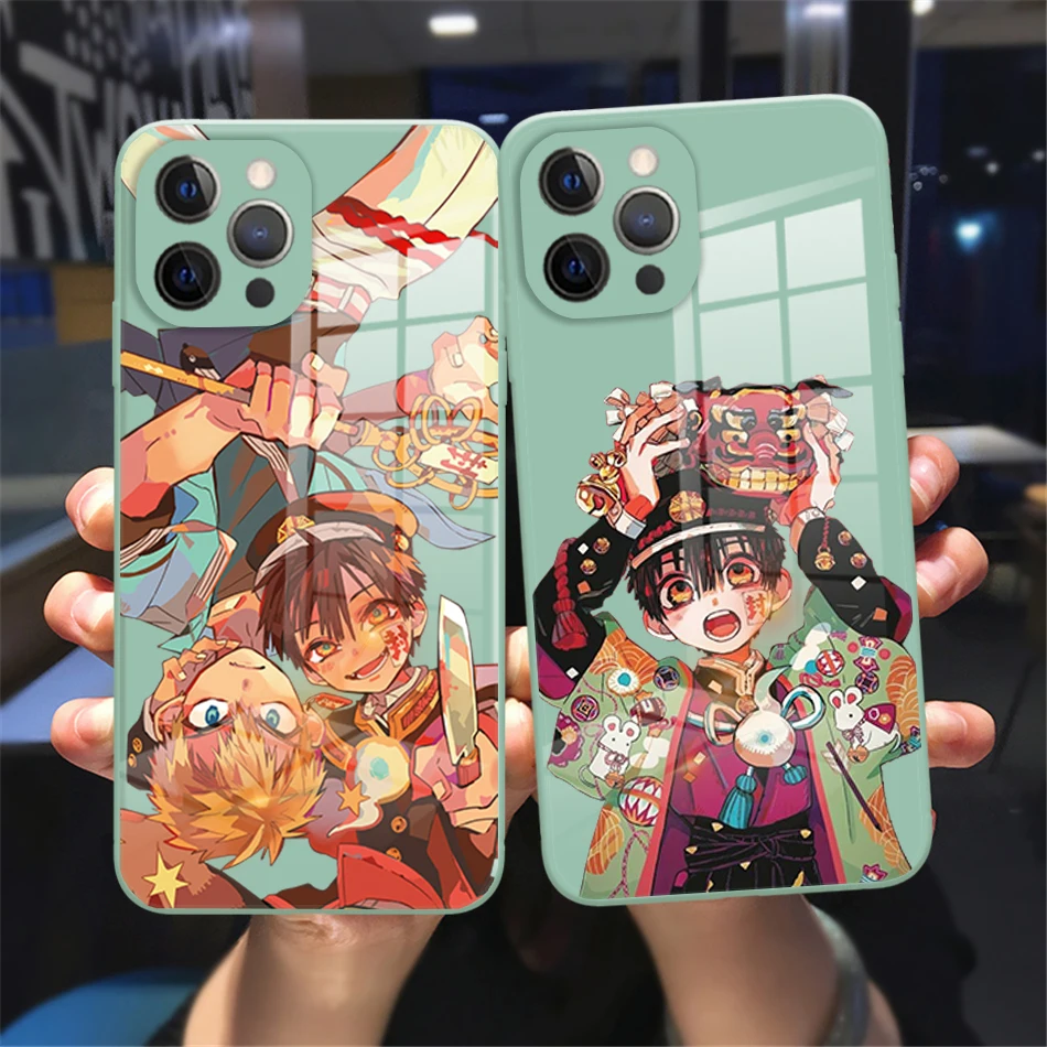 Anime Jibaku Shounen Hanako Kun Tempered Glass Phone Case For iPhone 11 12 13 Pro Max X XR XS MAX 8 7 Plus Green reflective case
Anime Jibaku Shounen Hanako Kun Tempered Glass Phone Case For iPhone 11 12 13 Pro Max X XR XS MAX 8 7 Plus Green reflective case