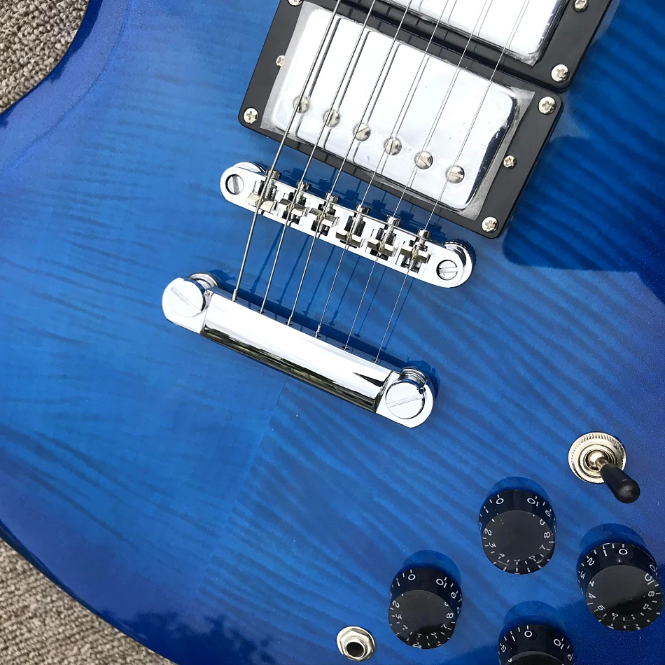 Custom Store-SG400 Electric Guitar, Three Pickups, Chrome Hardware, Made in China, Free Shipping
Custom Store-SG400 Electric Guitar, Three Pickups, Chrome Hardware, Made in China, Free Shipping