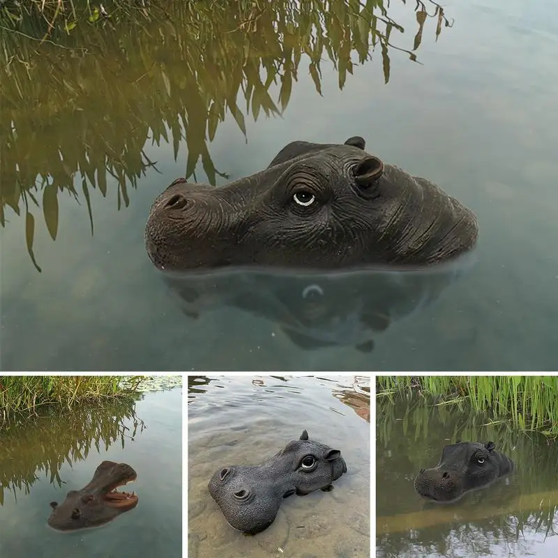Garden Pond Floating Hippo Head Ornaments Alligator Hippo Water Floating Statue Decoration Floating Water Home Garden Decoration
Garden Pond Floating Hippo Head Ornaments Alligator Hippo Water Floating Statue Decoration Floating Water Home Garden Decoration