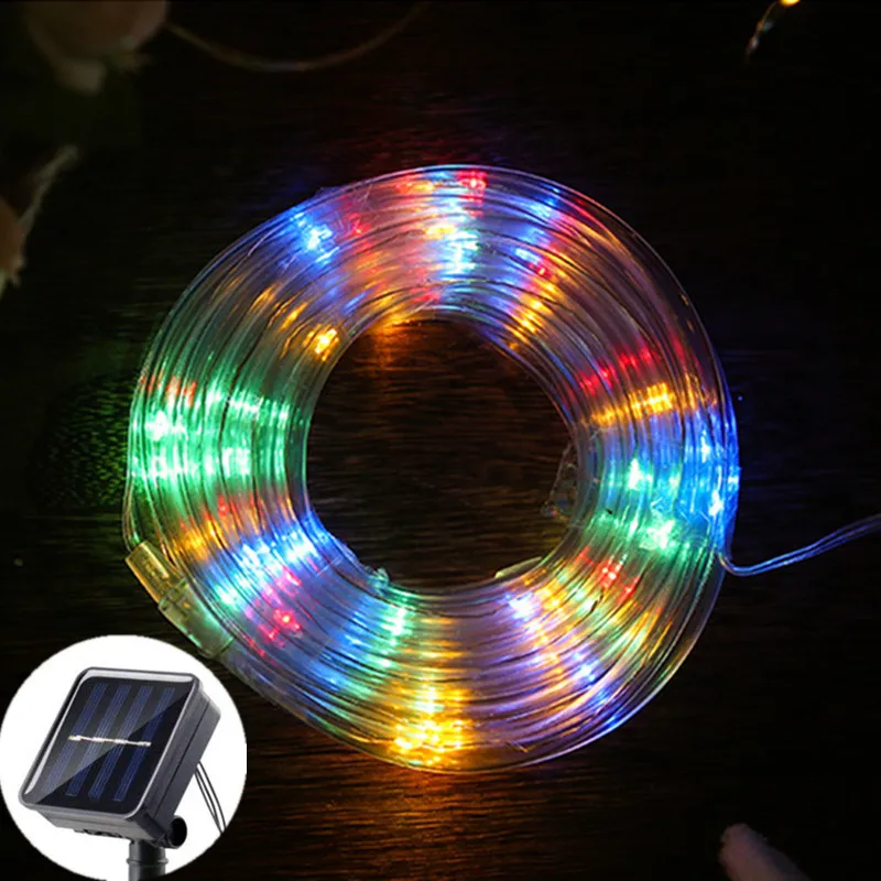 Tube Rope Light 20m Fairy Lamp Strings for Garden Christmas Decoration Garland Waterproof Solar Powered Rope Strip Light Outdoor
Tube Rope Light 20m Fairy Lamp Strings for Garden Christmas Decoration Garland Waterproof Solar Powered Rope Strip Light Outdoor