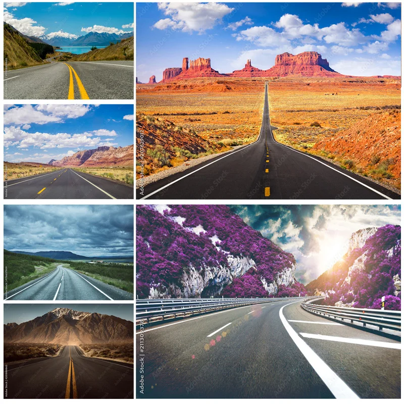 Natural Scenery Photography Background Highway Landscape Travel Photo Backdrops Studio Props 2279 DLL-05
Natural Scenery Photography Background Highway Landscape Travel Photo Backdrops Studio Props 2279 DLL-05