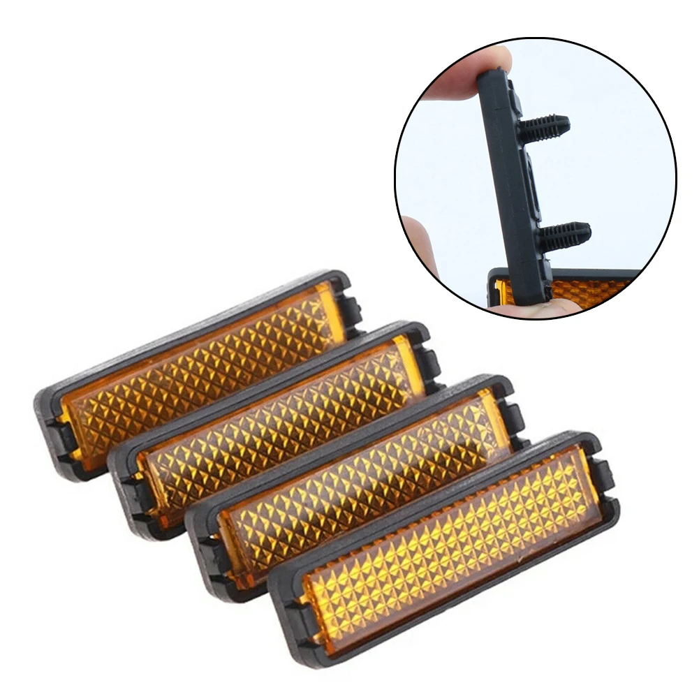 4Pcs Bicycle Pedal Reflector Press On Bike Cycling Night Warning Reflect Light Bicycle Pedals Decorating Waterproof Bike Reflect
4Pcs Bicycle Pedal Reflector Press On Bike Cycling Night Warning Reflect Light Bicycle Pedals Decorating Waterproof Bike Reflect