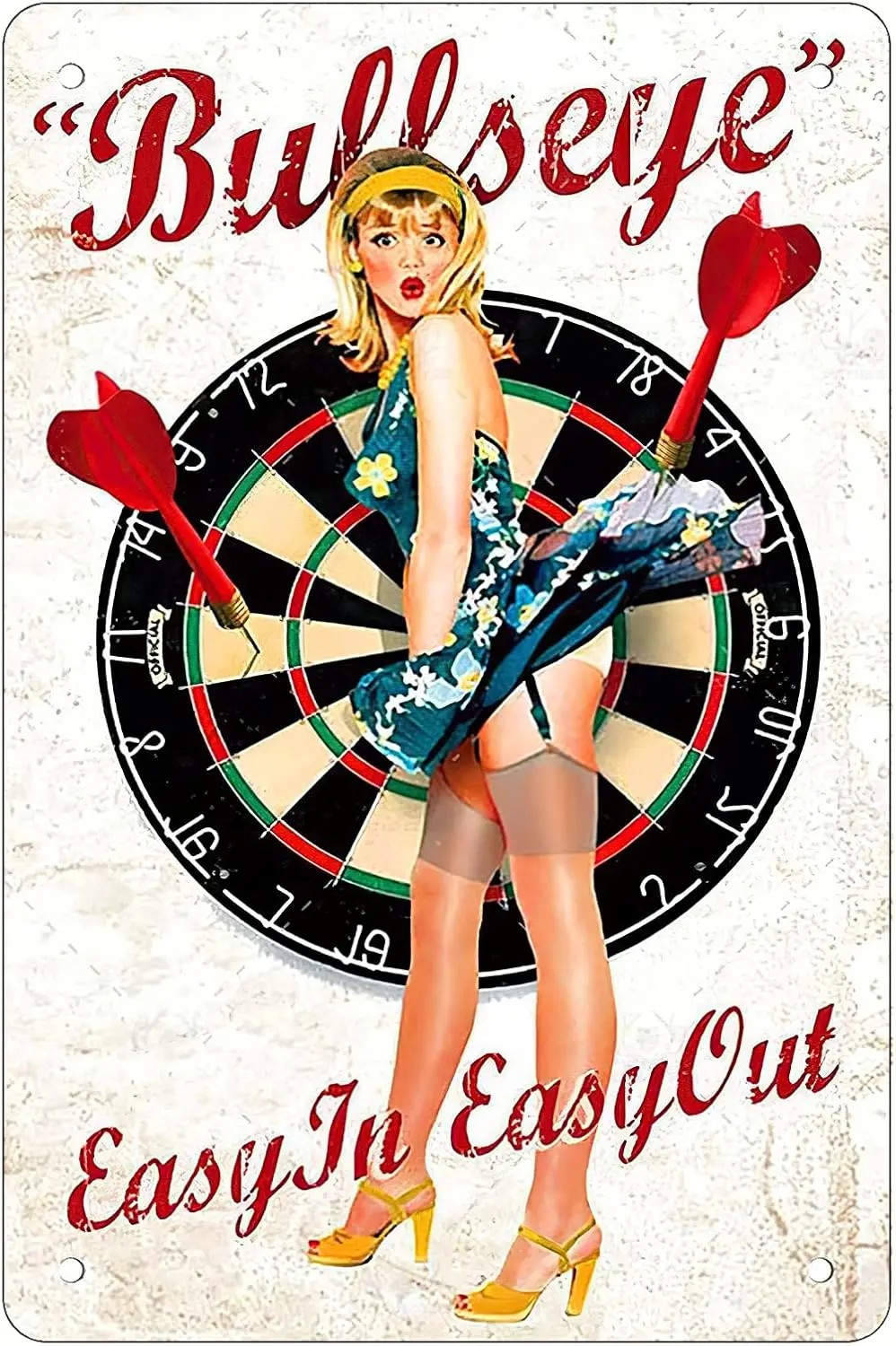Табличка Pin Up Girl Ретро Алюминий
Табличка Pin Up Girl Ретро Алюминий
