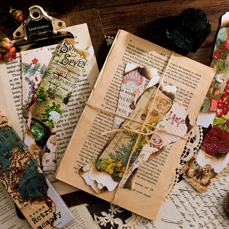 30 pcs Retro Memory Record Thick White Card Bookmark Bullet Journaling Accessories Aesthetic INS Gifts Student Office Supplies
30 pcs Retro Memory Record Thick White Card Bookmark Bullet Journaling Accessories Aesthetic INS Gifts Student Office Supplies