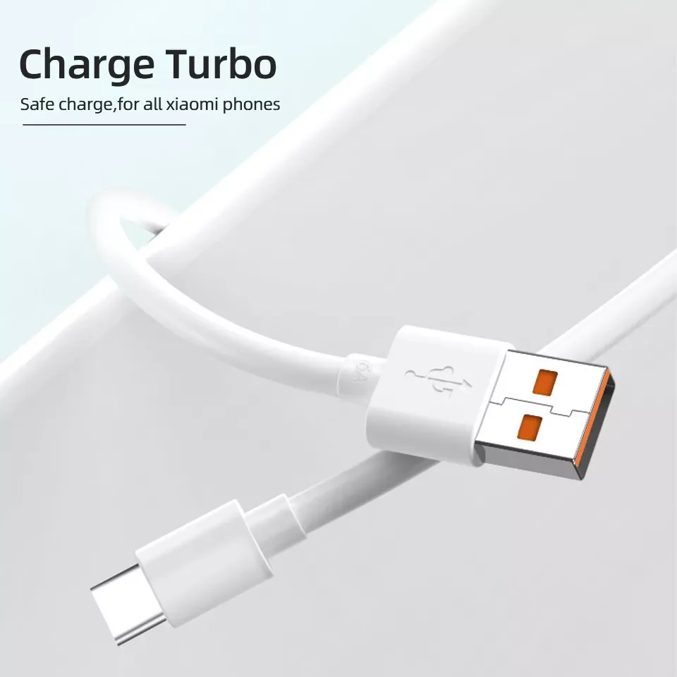 6A Usb Type C Cable Original Charger Turbo Fast Charging Mi 12 11 10 Pro 5G 9 M3 X3 NFC Redmi Note10 K30s
6A Usb Type C Cable Original Charger Turbo Fast Charging Mi 12 11 10 Pro 5G 9 M3 X3 NFC Redmi Note10 K30s