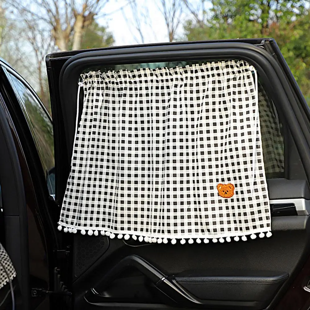 UV-protection Car Curtain Adjustable Portable Cartoon Bear Car Sunshade Car Accessories
UV-protection Car Curtain Adjustable Portable Cartoon Bear Car Sunshade Car Accessories