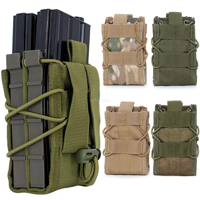 5.56 7.62 Double Magazine Pouch 1000D Nylon Molle Magazine Holster Outdoor Hunting Airsoft Vest Accessory Pouch for M4
5.56 7.62 Double Magazine Pouch 1000D Nylon Molle Magazine Holster Outdoor Hunting Airsoft Vest Accessory Pouch for M4