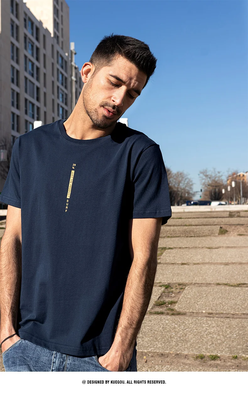 J8290 summer men's T-shirt short sleeve men's cotton round neck new clothes fashion top.
J8290 summer men's T-shirt short sleeve men's cotton round neck new clothes fashion top.