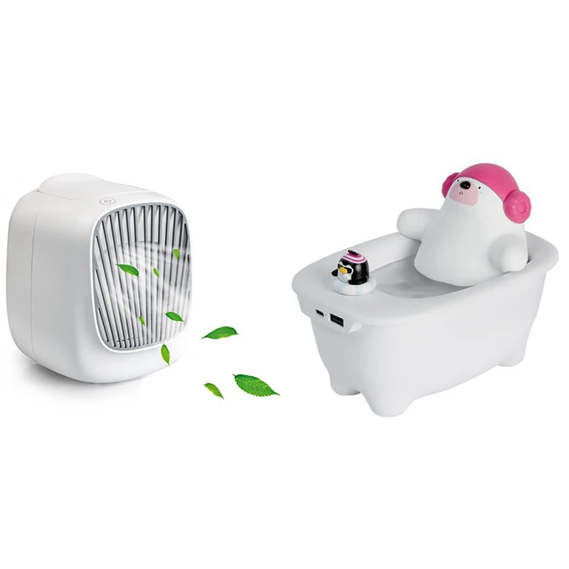 550Ml Air Humidifier USB Bear Shaped Essential Oil Aroma Diffuser LED Night Light & Portable Mini Air Conditioning Fan
550Ml Air Humidifier USB Bear Shaped Essential Oil Aroma Diffuser LED Night Light & Portable Mini Air Conditioning Fan