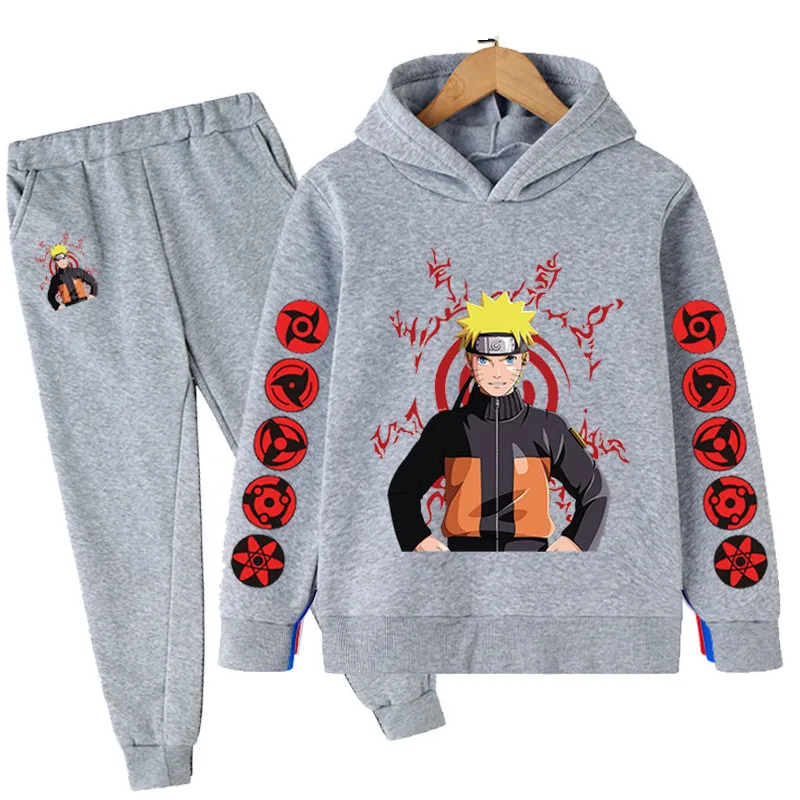 Narutoes Solid Color Hoodies Sets Children's Spring Autumn Long Sleeves Sweatshirts Trousers Boys Girls Cotton Costumes Outfits
Narutoes Solid Color Hoodies Sets Children's Spring Autumn Long Sleeves Sweatshirts Trousers Boys Girls Cotton Costumes Outfits