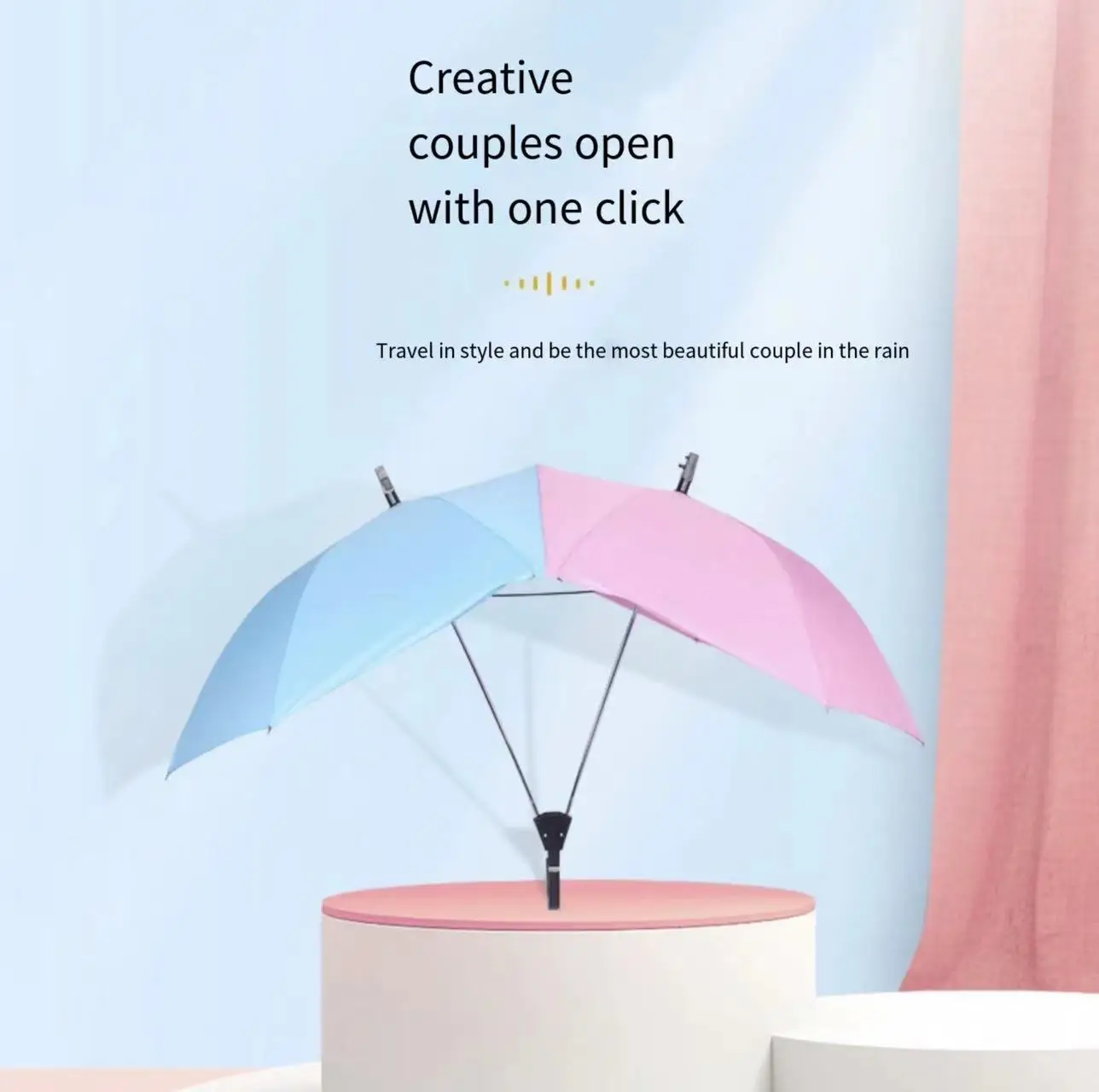 2023 New Double Umbrella for Couple Lovers Automatic Nylon Creative Self-opening Windproof Parasol with Long Handle Rain Gear
2023 New Double Umbrella for Couple Lovers Automatic Nylon Creative Self-opening Windproof Parasol with Long Handle Rain Gear