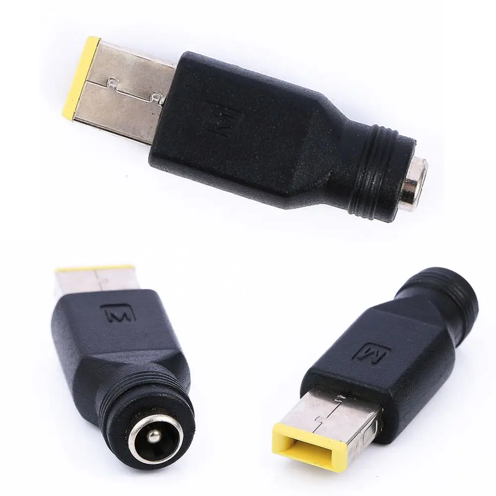 5.5 × 2.1/ 2.5mm Round Jack To Square End Laptop DC Power Charger Adapter Plug Converter For Lenovo ThinkPad Yoga 11S etc
5.5 × 2.1/ 2.5mm Round Jack To Square End Laptop DC Power Charger Adapter Plug Converter For Lenovo ThinkPad Yoga 11S etc