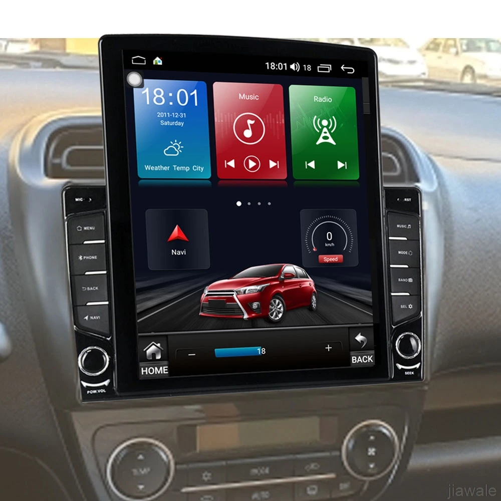 9.7" octa-core tesla style vertical screen Android 10 Car GPS Stereo player for Mitsubishi mirage attrage 2012-2018
9.7" octa-core tesla style vertical screen Android 10 Car GPS Stereo player for Mitsubishi mirage attrage 2012-2018