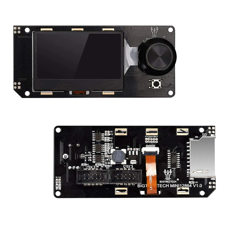 BIGTREETECH Mini12864 LCD графическая смарт-Плата управления, для Ender-3 Prusa-I3 3D Printer RAMPS 1,4 Reprap Printer
BIGTREETECH Mini12864 LCD графическая смарт-Плата управления, для Ender-3 Prusa-I3 3D Printer RAMPS 1,4 Reprap Printer