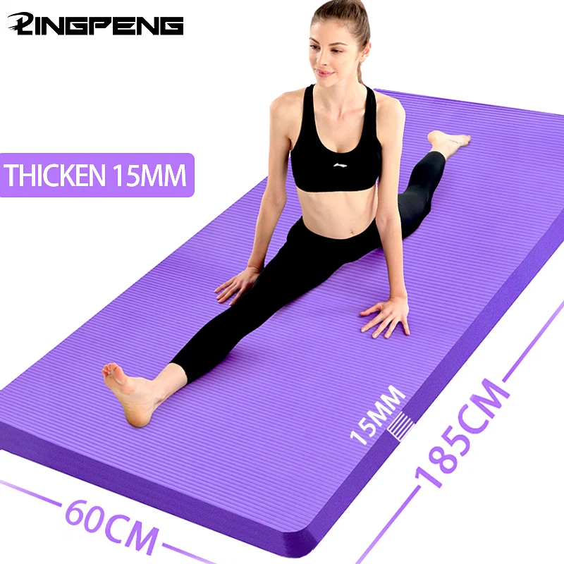 Sports Mat Nonslip Yoga Mat Thick Exercise Mats for Home Workout Pilates Fitness Gym Accessories Bodybuilding Equipment Body
Sports Mat Nonslip Yoga Mat Thick Exercise Mats for Home Workout Pilates Fitness Gym Accessories Bodybuilding Equipment Body