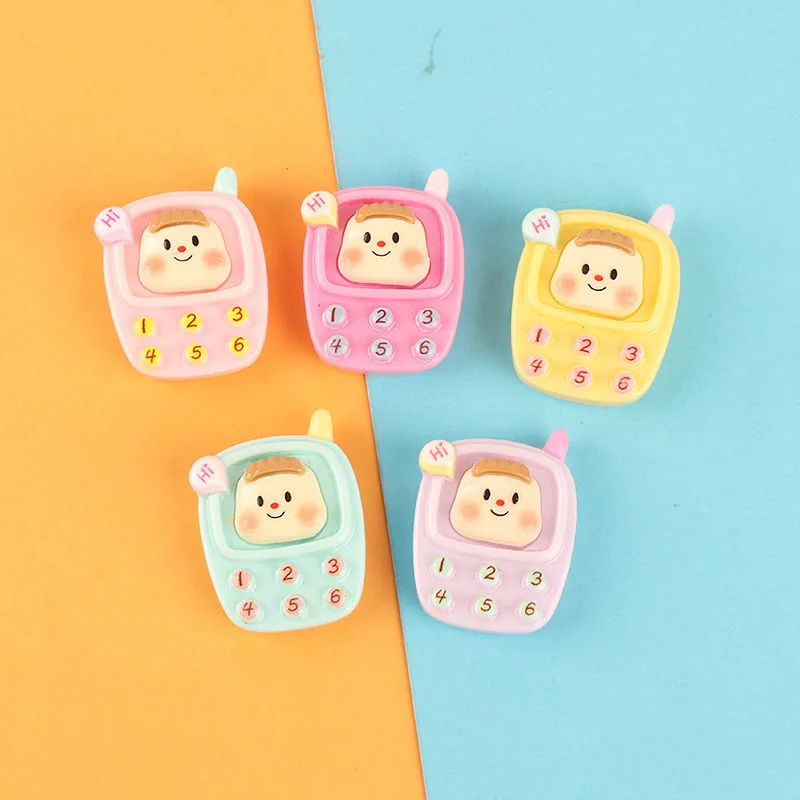 10 шт., мультяшный кавайный полимерный мини-планарный мобильный телефон с плоской задней частью, кабошон, материал для скрапбукинга, фигурки, поделки, сделай сам, ювелирные украшения
10 шт., мультяшный кавайный полимерный мини-планарный мобильный телефон с плоской задней частью, кабошон, материал для скрапбукинга, фигурки, поделки, сделай сам, ювелирные украшения