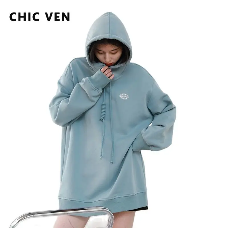 CHIC VEN Women Hoodies Sweatshirt Casual Tracksuit Sports Loose Jumper Women's Pullover Top Solid Female Coat Spring Autumn 2022
CHIC VEN Women Hoodies Sweatshirt Casual Tracksuit Sports Loose Jumper Women's Pullover Top Solid Female Coat Spring Autumn 2022