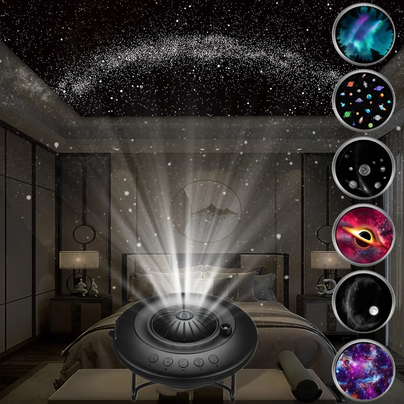 Home Planetarium Projector 8 In 1 Galaxy Projector Night Light Nebula Moon Planets Focusable Real Starry Sky Light for Kids Gift
Home Planetarium Projector 8 In 1 Galaxy Projector Night Light Nebula Moon Planets Focusable Real Starry Sky Light for Kids Gift