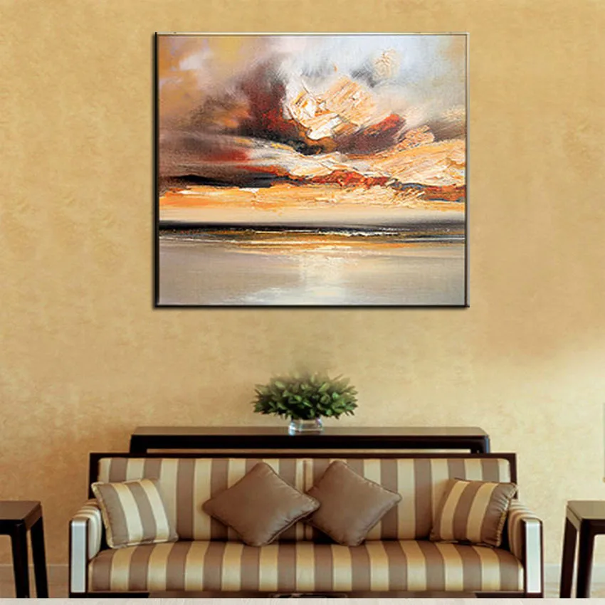 Hand Painted Oil Painting On Canvas Art Large Size Home Decor Abstract Clound On The Sea Painting No Framed
Hand Painted Oil Painting On Canvas Art Large Size Home Decor Abstract Clound On The Sea Painting No Framed