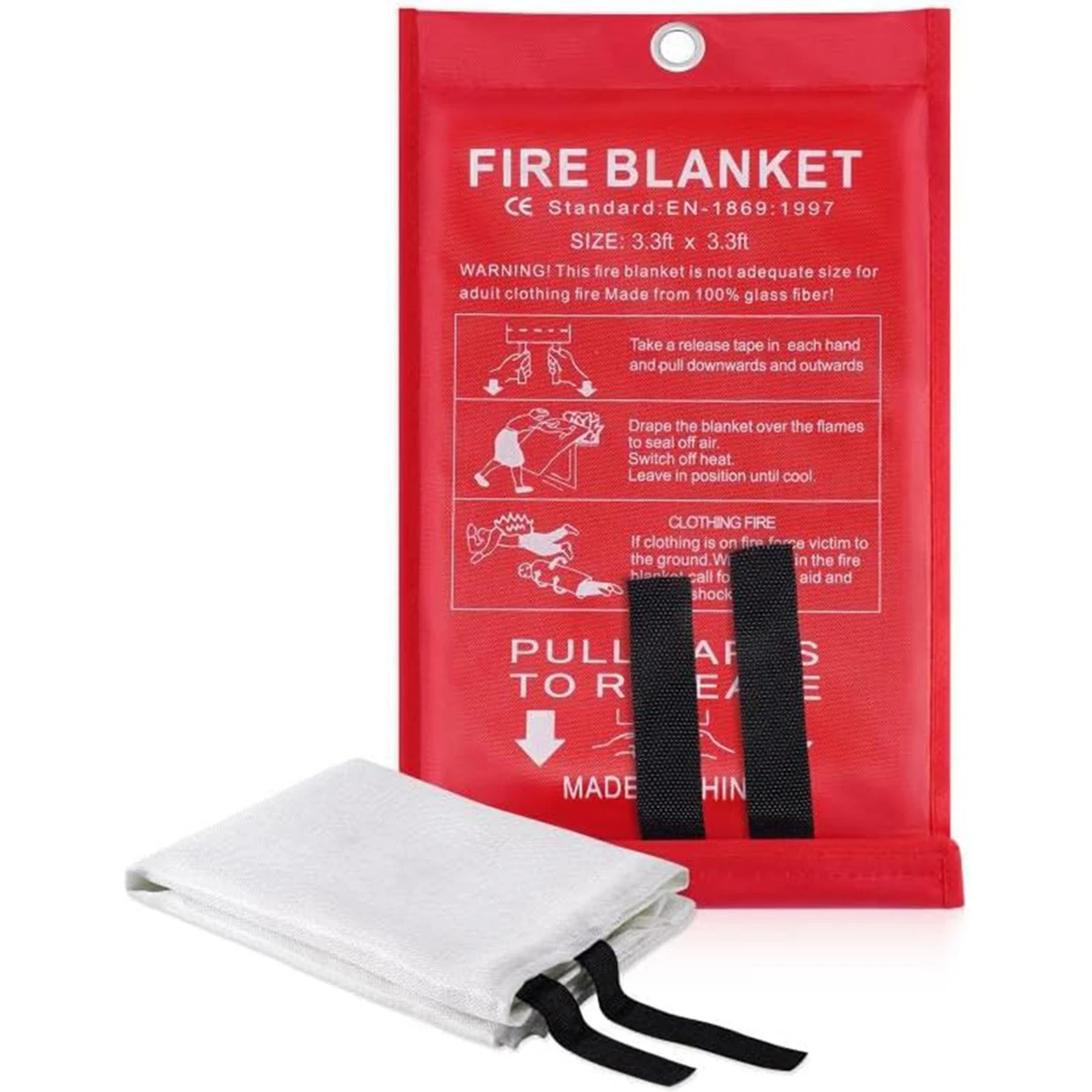 Reliable Fire Blanket Fiberglass Material Non Corrosive and Non Burning Provides Peace of Mind in Critical Situations
Reliable Fire Blanket Fiberglass Material Non Corrosive and Non Burning Provides Peace of Mind in Critical Situations