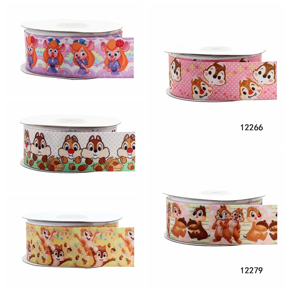 Printed 10yards Disney Cartoon Ribbon Grosgrain Chip 'n' Dale Character for Bow DIY Craft Supplies Decoration Handmade Materials
Printed 10yards Disney Cartoon Ribbon Grosgrain Chip 'n' Dale Character for Bow DIY Craft Supplies Decoration Handmade Materials