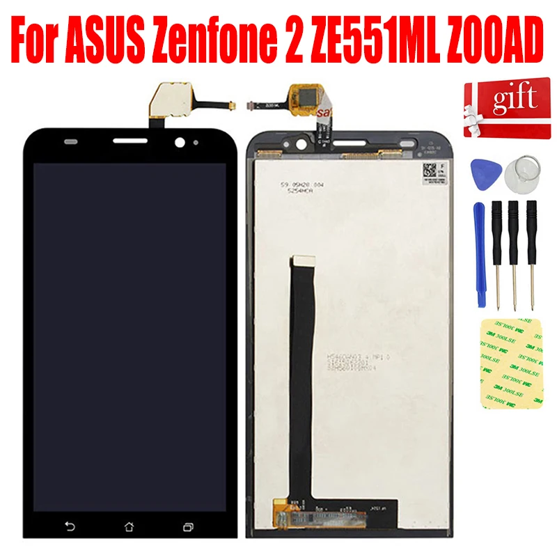 ZE551ML LCD For ASUS Zenfone 2 ZE551ML Z00AD LCD Display Screen Panel Module Monitor Touch Screen Digitizer Sensor Assembly
ZE551ML LCD For ASUS Zenfone 2 ZE551ML Z00AD LCD Display Screen Panel Module Monitor Touch Screen Digitizer Sensor Assembly