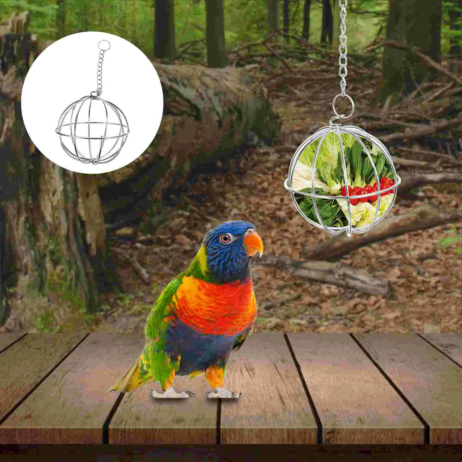 2 Pcs Hanging Feeding Ball Shape Poultry Feeder Guinea Toy Chicken Toys Pigs Holder Bird
2 Pcs Hanging Feeding Ball Shape Poultry Feeder Guinea Toy Chicken Toys Pigs Holder Bird