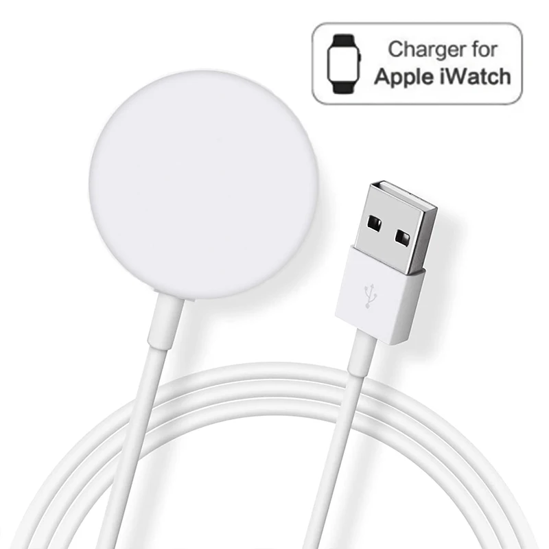 Портативное беспроводное зарядное устройство для IWatch 7 6 SE 5 4, магнитная зарядная док-станция, зарядный USB-кабель для Apple Watch Series 4 3 2 1
Портативное беспроводное зарядное устройство для IWatch 7 6 SE 5 4, магнитная зарядная док-станция, зарядный USB-кабель для Apple Watch Series 4 3 2 1