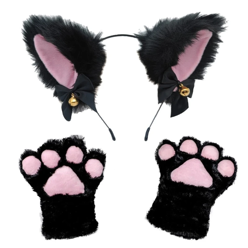 Ears Headband and Paw Gloves Plush Hair Hoop Anime Cosplay Costume Accessories for Kid Adult Halloween Party DXAA
Ears Headband and Paw Gloves Plush Hair Hoop Anime Cosplay Costume Accessories for Kid Adult Halloween Party DXAA