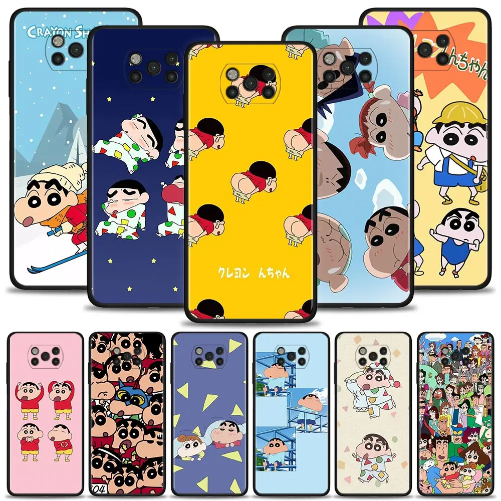 Cute Shinchan Family Phone Case for Xiaomi POCO M3 M4 Pro X3 NFC GT F1 Funda for Mi 12 11 10T Lite 12X 12 10T pro 10 9T Cover
Cute Shinchan Family Phone Case for Xiaomi POCO M3 M4 Pro X3 NFC GT F1 Funda for Mi 12 11 10T Lite 12X 12 10T pro 10 9T Cover