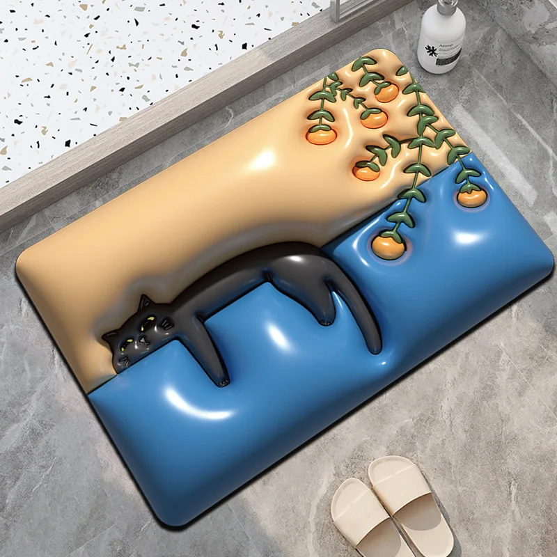 3D Stereovision Diatom Mud Bath Mat Absorbent Lovely Cat Bathroom Mat Quick Dry Rabbit Toilet Bath Rug Carpet Entrance Doormat
3D Stereovision Diatom Mud Bath Mat Absorbent Lovely Cat Bathroom Mat Quick Dry Rabbit Toilet Bath Rug Carpet Entrance Doormat