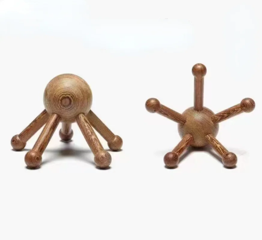 Wooden Massager Head Massage Point Tapping Chicken Wing Wood Five Bead Scalp Massager Chicken Wing Wood Knocking Hammer
Wooden Massager Head Massage Point Tapping Chicken Wing Wood Five Bead Scalp Massager Chicken Wing Wood Knocking Hammer