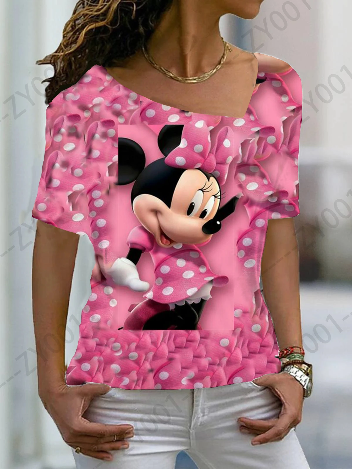 Disney ANIME T-SHIRT WOMAN FASHION T-shirts for Women Clothing Manga Large Size Blouses and Shirts Short Sleeve Kara Tee Mickey
Disney ANIME T-SHIRT WOMAN FASHION T-shirts for Women Clothing Manga Large Size Blouses and Shirts Short Sleeve Kara Tee Mickey