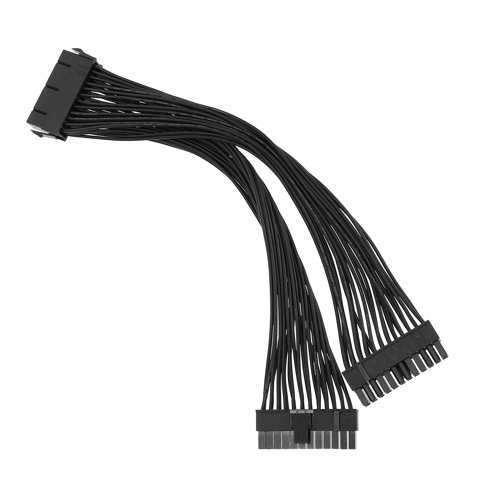 Motherboard Power Extension Cable PSU Dual 24pin ATX Mainboard Splitter Cord
Motherboard Power Extension Cable PSU Dual 24pin ATX Mainboard Splitter Cord