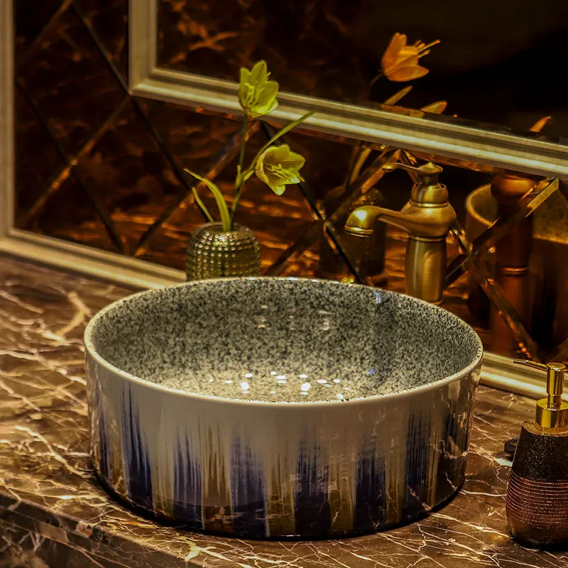 Europe style flower shape chinese washbasin sink Jingdezhen Art Counter Top ceramic bathroom sink ceramic chinese wash basin
Europe style flower shape chinese washbasin sink Jingdezhen Art Counter Top ceramic bathroom sink ceramic chinese wash basin
