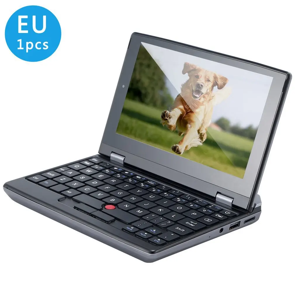 

2022 Newest Pocket Slim Laptop Ultrabook A7 Intel j3455 CPU 8GB 256G SSD 7 inch Mini PC Computer Netbook Touch Screen Wholesale