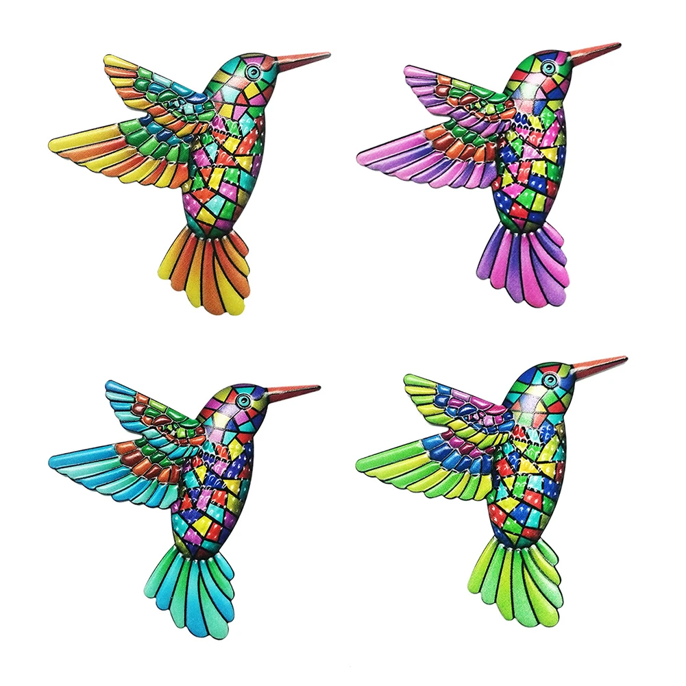 Metal Iron Bird Hummingbird Wall Art Sculpture Indoor Outdoor Hanging Ornament For Yard Garden Home Wall Decor 15.3x12cm
Metal Iron Bird Hummingbird Wall Art Sculpture Indoor Outdoor Hanging Ornament For Yard Garden Home Wall Decor 15.3x12cm