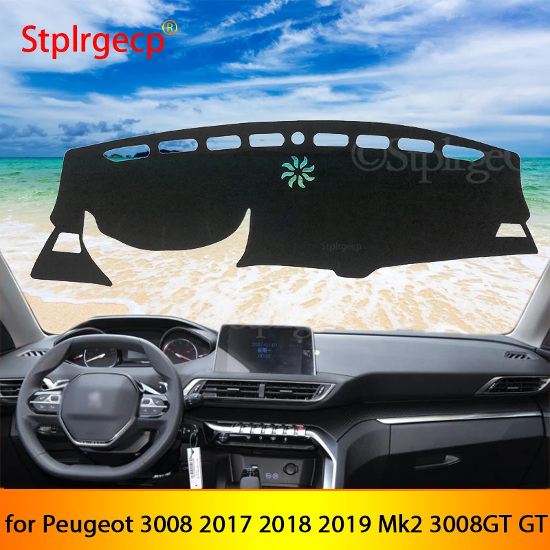 Нескользящий коврик для Peugeot 3008 2017 2018 2019 Mk2 3008GT GT, Накладка для приборной панели, солнцезащитный козырек, коврик для приборной панели, аксессуары для автомобиля, чехлы для стайлинга
Нескользящий коврик для Peugeot 3008 2017 2018 2019 Mk2 3008GT GT, Накладка для приборной панели, солнцезащитный козырек, коврик для приборной панели, аксессуары для автомобиля, чехлы для стайлинга