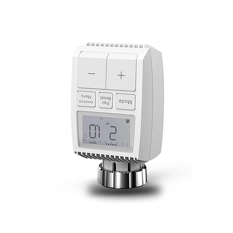 Tuya Smart Zigbee Radiator Actuator TRV Programmable Thermostatic Radiator Valve App Remote Temperature Controller
Tuya Smart Zigbee Radiator Actuator TRV Programmable Thermostatic Radiator Valve App Remote Temperature Controller